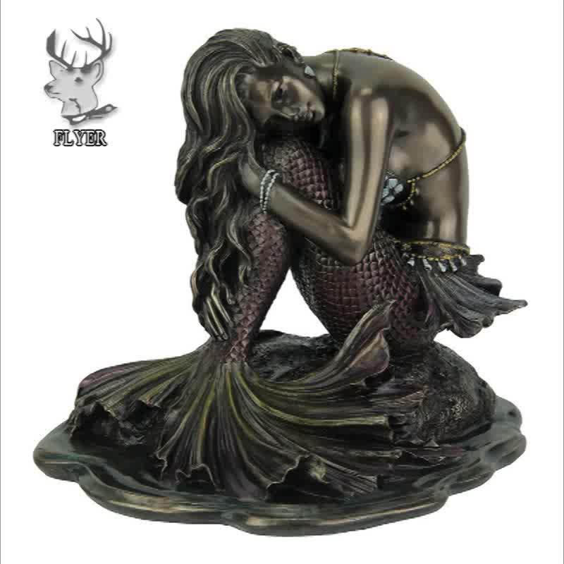Large Realistic Life Size Bronze Mermaid Statue For Sale Buy Bronze