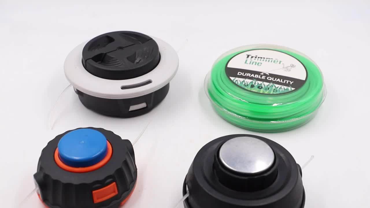 Brush Cutter Nylon Line 2.0*15m Square Trimmer Line Spool Pa Orange