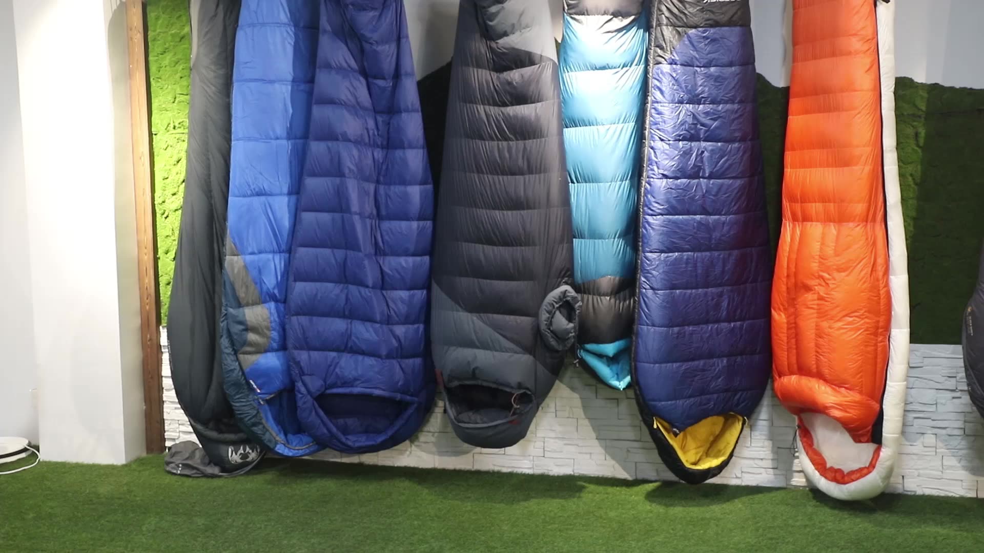 Fluffy Heated Mummy Traveller Sleeping Bag Outdoor With Foot Box Inner