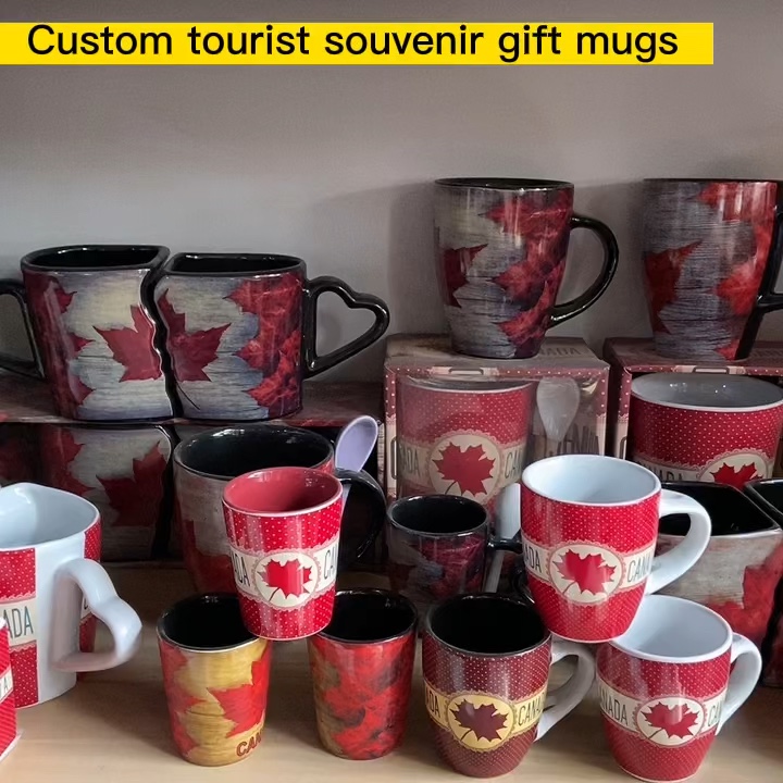 New Product Ideas 2023 Factory Custom Tourist Mug Factory Price Cheap Wholesale Travel Gift