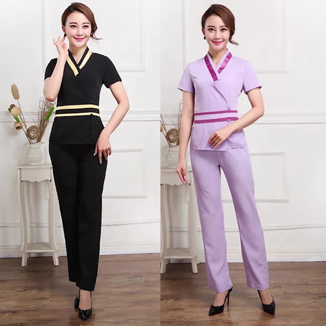 New Style Beauty Salon Spa Uniform Female Spa Uniform Buy Ladies Spa