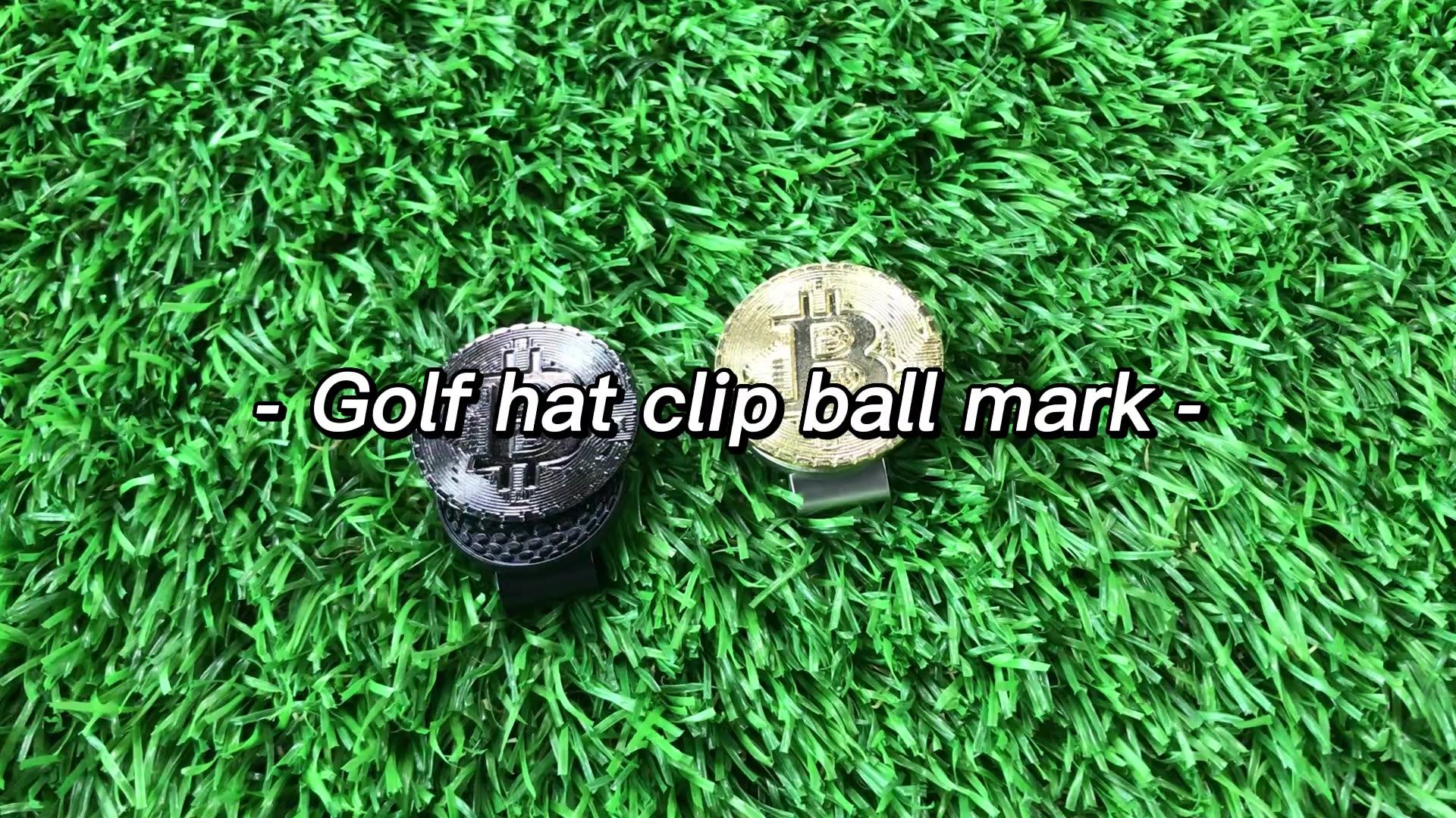 Golf Ball Marker Hat Clip Hat Clips Durable Removable Ball