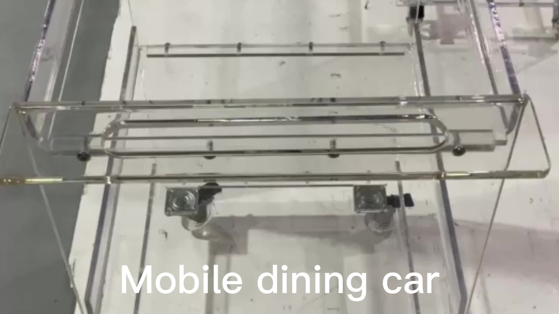 In Room Dining Trolley Modern Bar Cart Serving Furniture Moving Acrylic Trolley Buy Acrylic