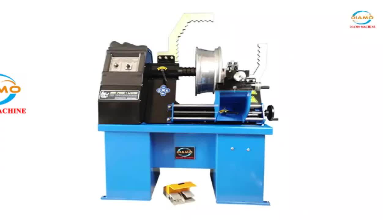 Rim Straightening Machine With Lathe For Alloy Wheel Repair Ars26l ...