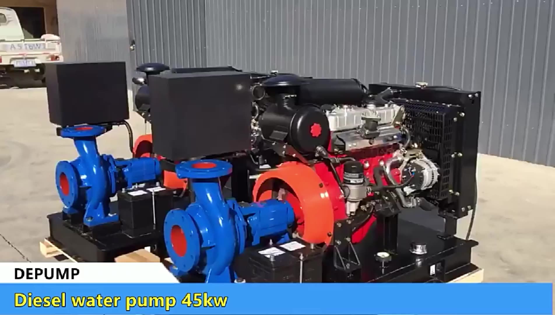 High Suction Lift Centrifugal Water Pump Irrigation Tractor Pumps