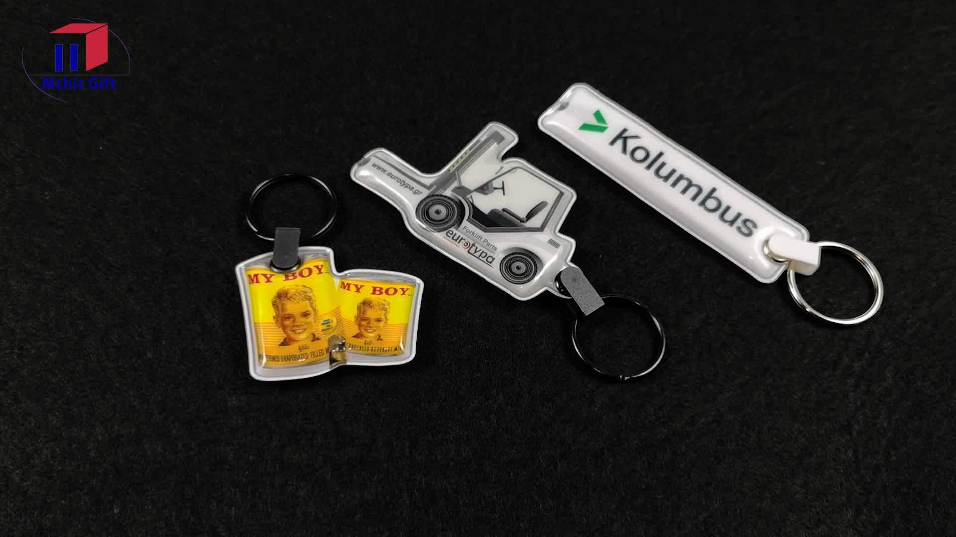 Custom Promotion Gifts Plastic Led Keychain Light,Mini Keychain Torch