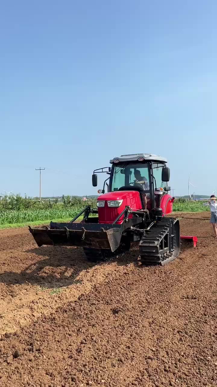 50hp 80hp Crawler Tractor With Bucket And Excavators 25hp 35hp Mini