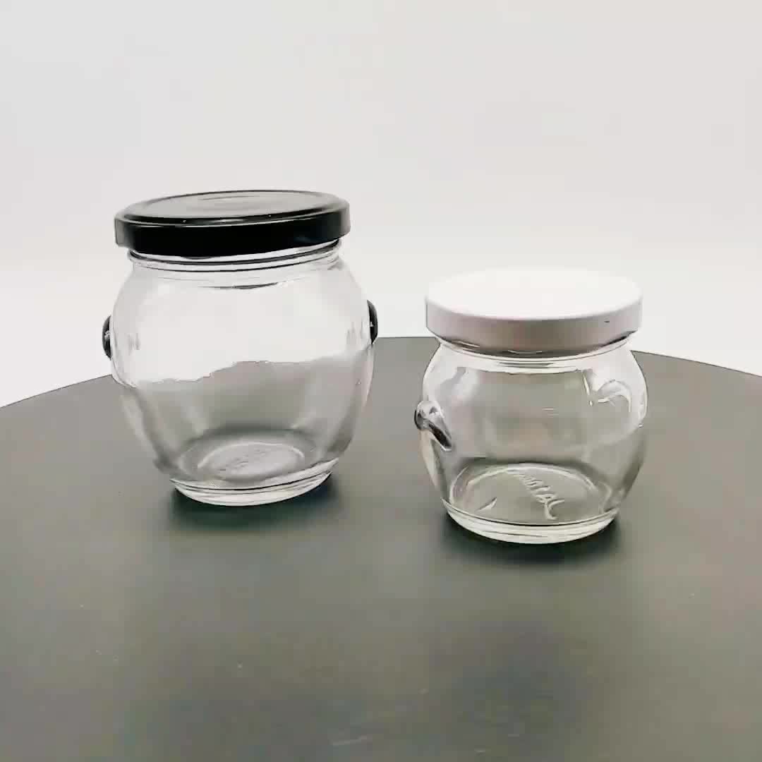 Wide Mouth 100ml Cheap Small Glass Mason Jar With White Screw Cap Buy