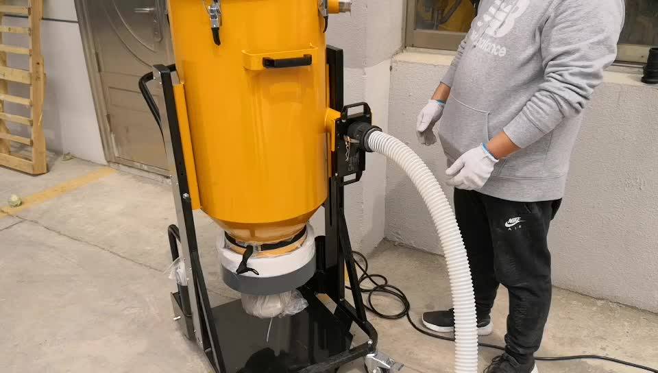 New Design Double Cyclone Hepa Vacuum Cleaner For Concrete Dust