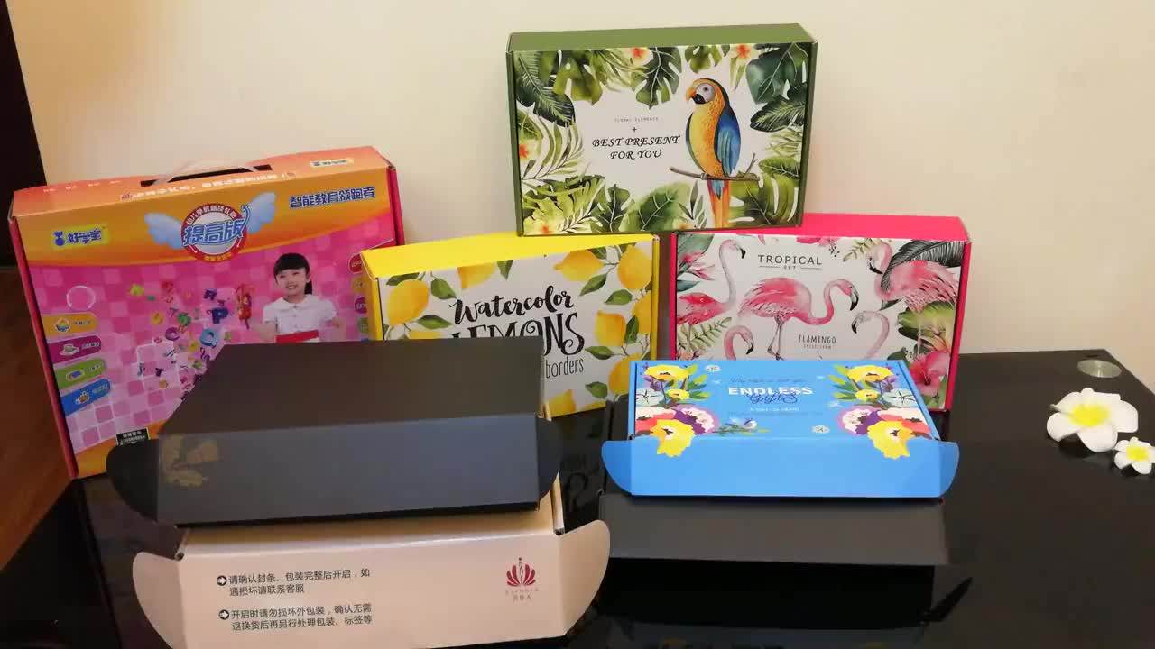 Custom Creative Bundle Pink Luxury Wig Gift Box For Hair Packaging