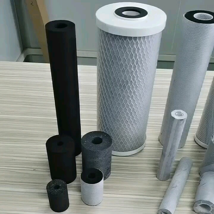 Activated Carbon Filter Cartridge Alkaline 10'' Udf Coconut Block Activated Carbon Water Filter