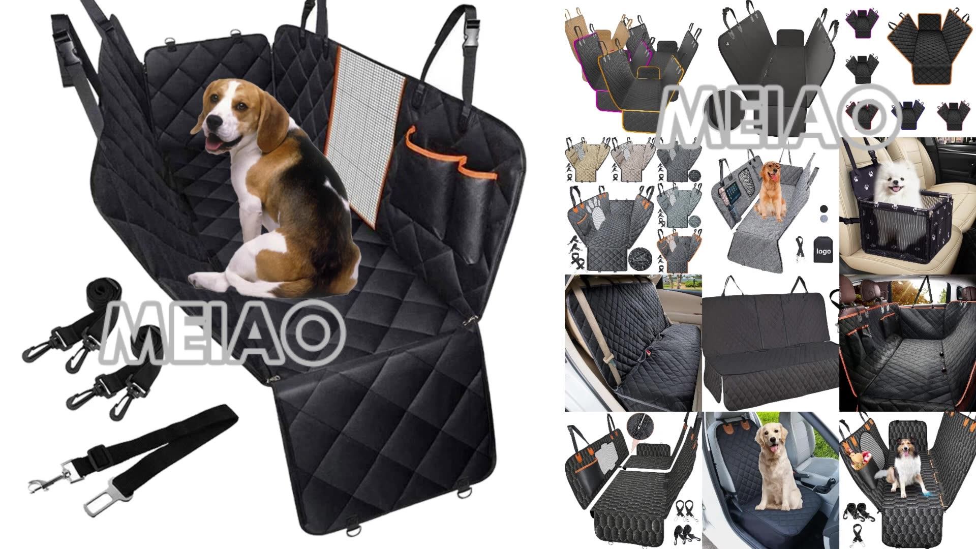 Factory Direct Sales 100 Waterproof Small Pet Dog Back Seat Cover Dog