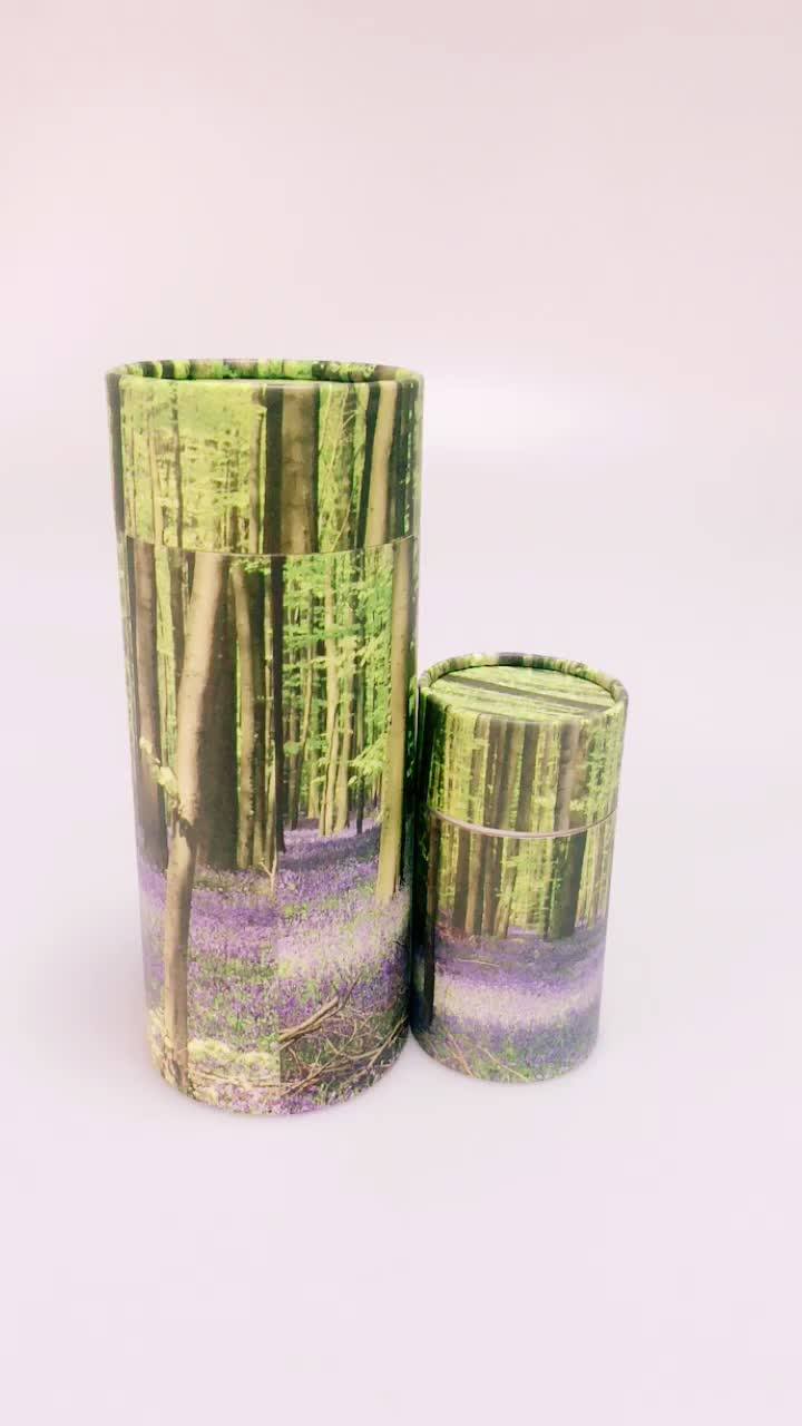 Eco-Friendly Cardboard Scattering Urn For Ashes – Ocean Safe & Biodegradable, Set Of 2 Sizes - View #11