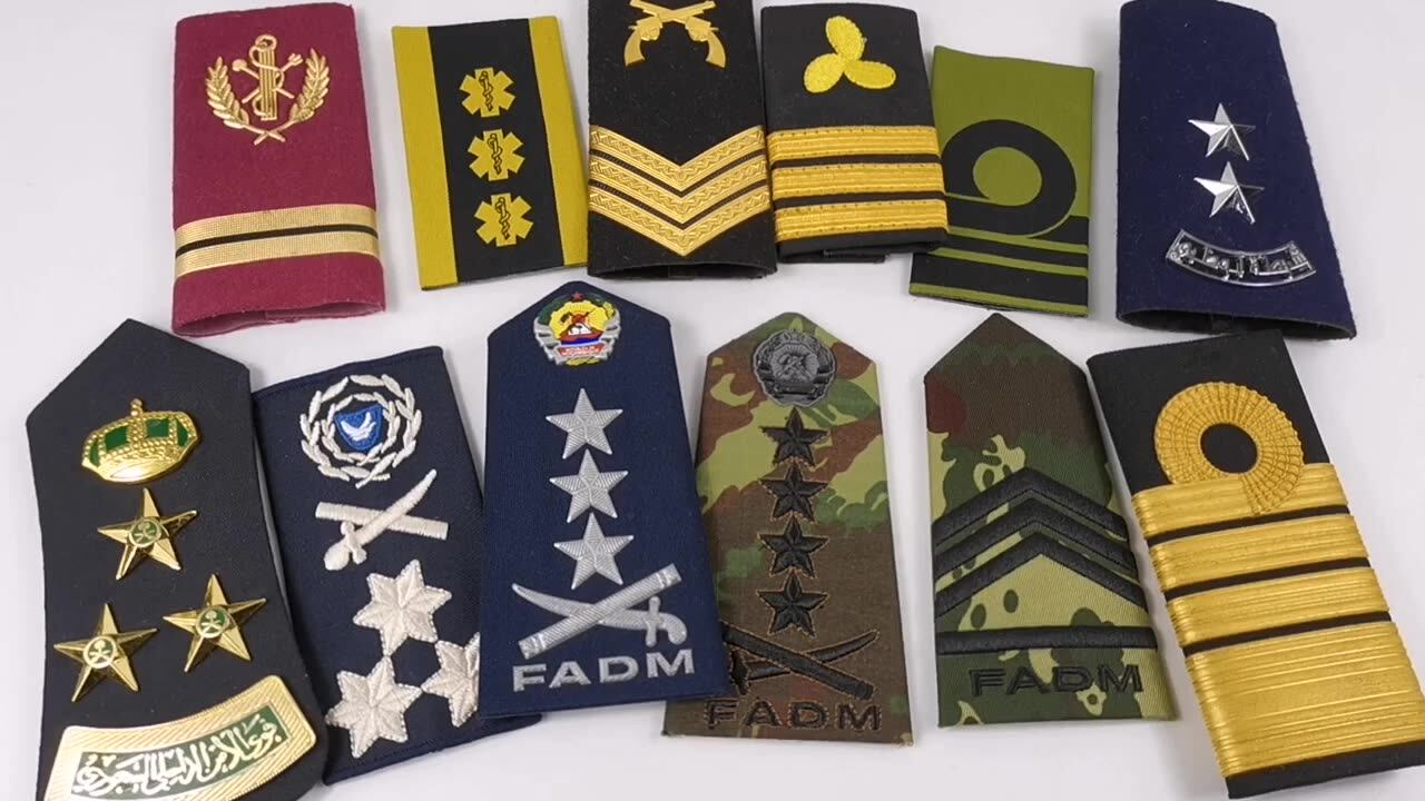 Custom 3 Bars Rank Merchant Marine Navy Uniform Police Army Military