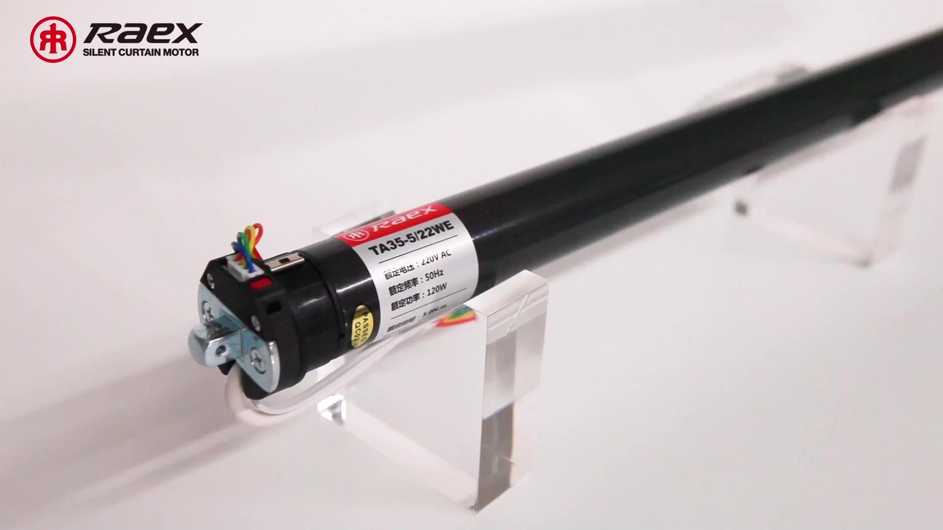 Raex Ac Power Electric Roller Blind/shade Tubular Motor Buy Ac Motor,45mm Mechanical Limit