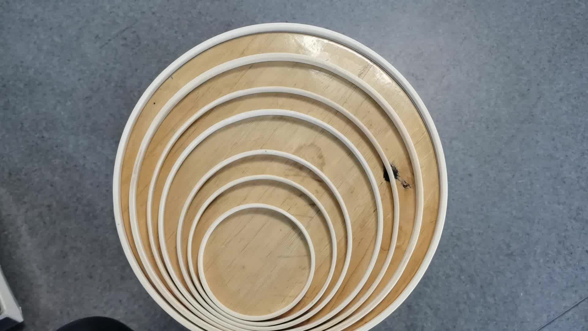 24 Cornici Per Ghirlande In Metallo Verde Scuro – Cerchi Da 40 Cm Per Decorazioni Floreali Fai Da Te (Natale, Halloween) - 2