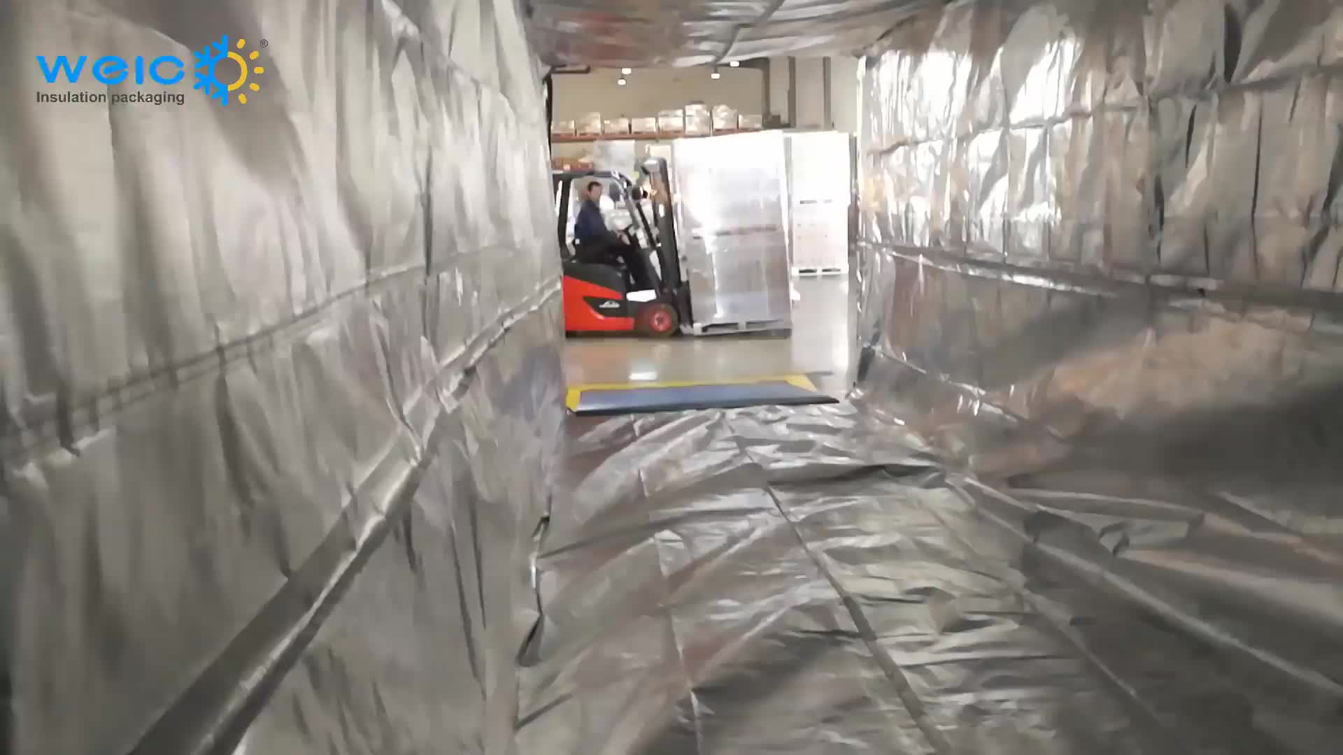 Thermal Insulation Blanket For 20ft Container,Aluminum Foil Container