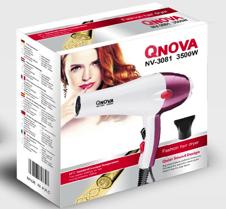 Secador Cabello Profesional QNova 3 Temp 2 Vel Pelo 3500W | Linio Colombia  - GE063HB1HD13ALCO