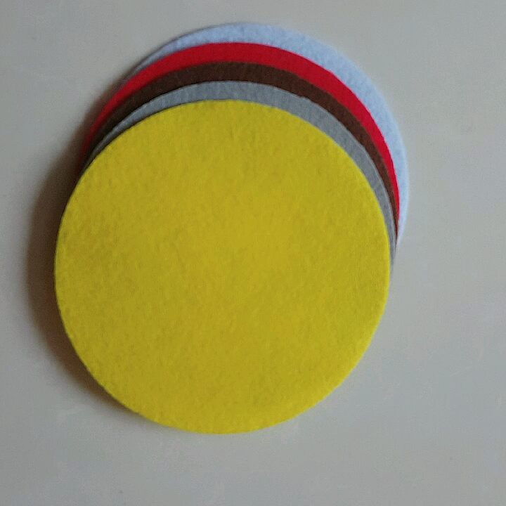 25mm Round Multi Colour Crafts Felt Circles Bulk Felt Pads Buy Bulk