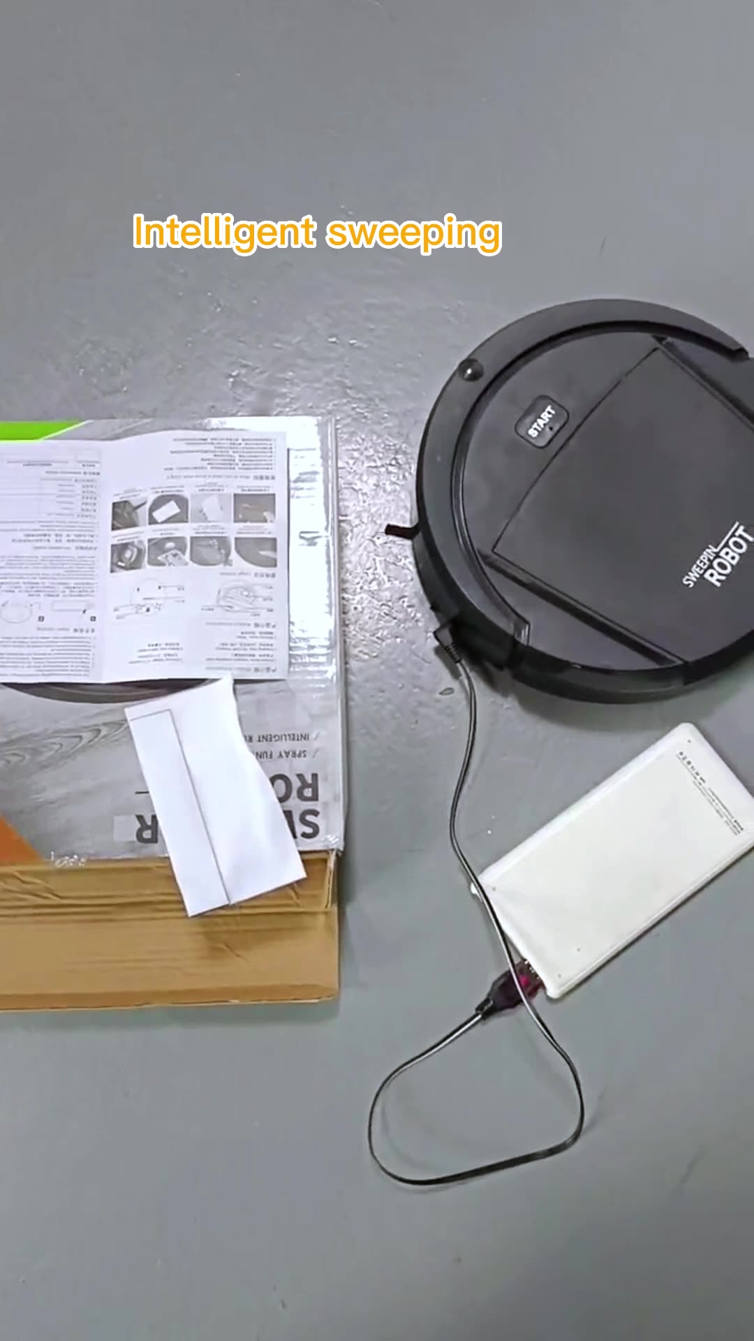 Household Intelligent Charging Sweeping Robot Automatic Vacuuming