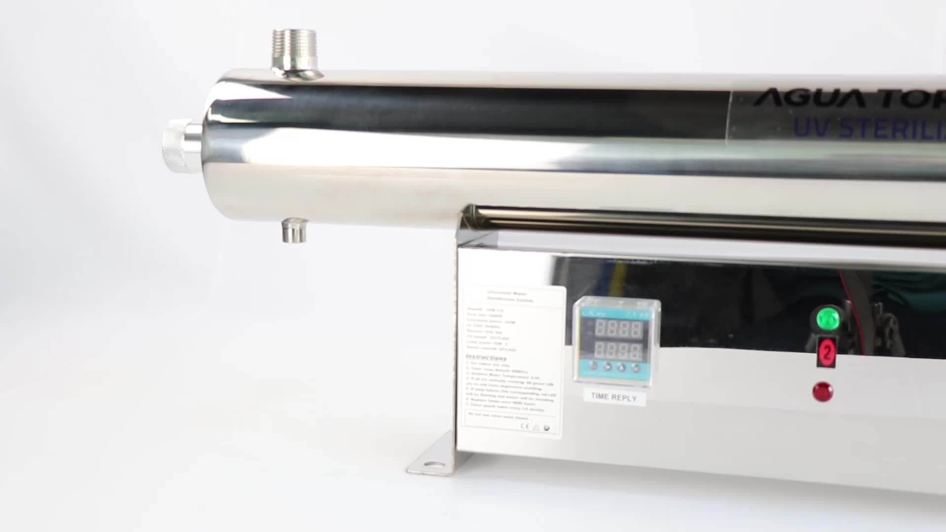 Uv Fish Farming Sterilizer / Swimming Pool Uv Filter / Ultraviolet Lamp Aquaculture Water