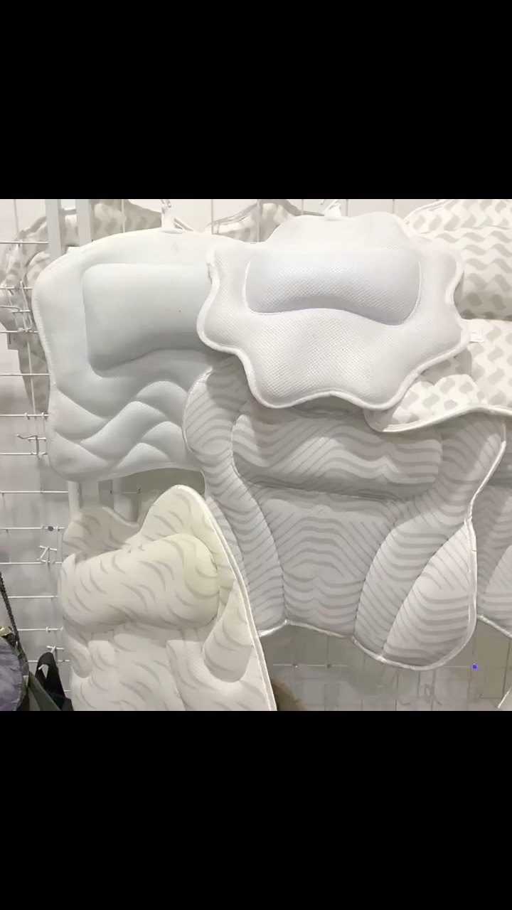 Best Selling Bath Kit With 4d Mesh Bathtub Pillow Bath Mats Wine Holder