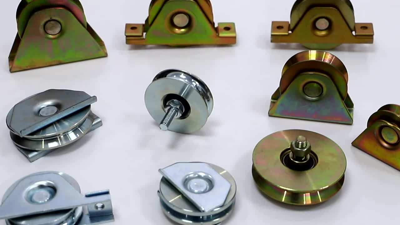 Industrial Metal Sliding Door Track Roller Buy Zinc Sliding Door