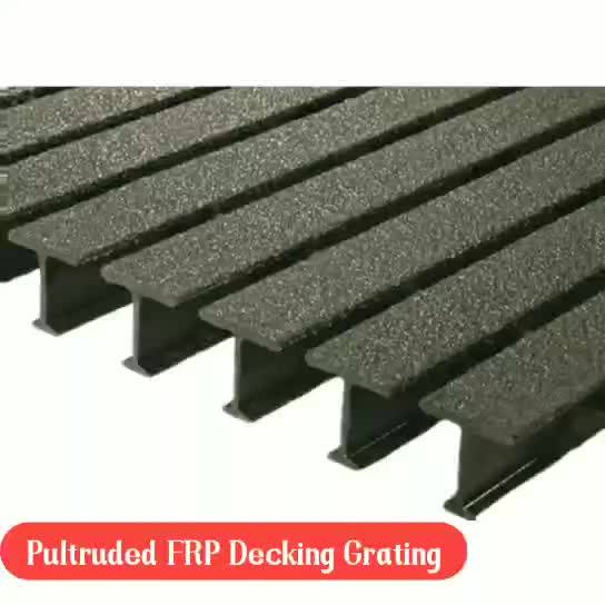 Pultruded Fiberglass Deck Grating Panel Buy Fiberglass Deck