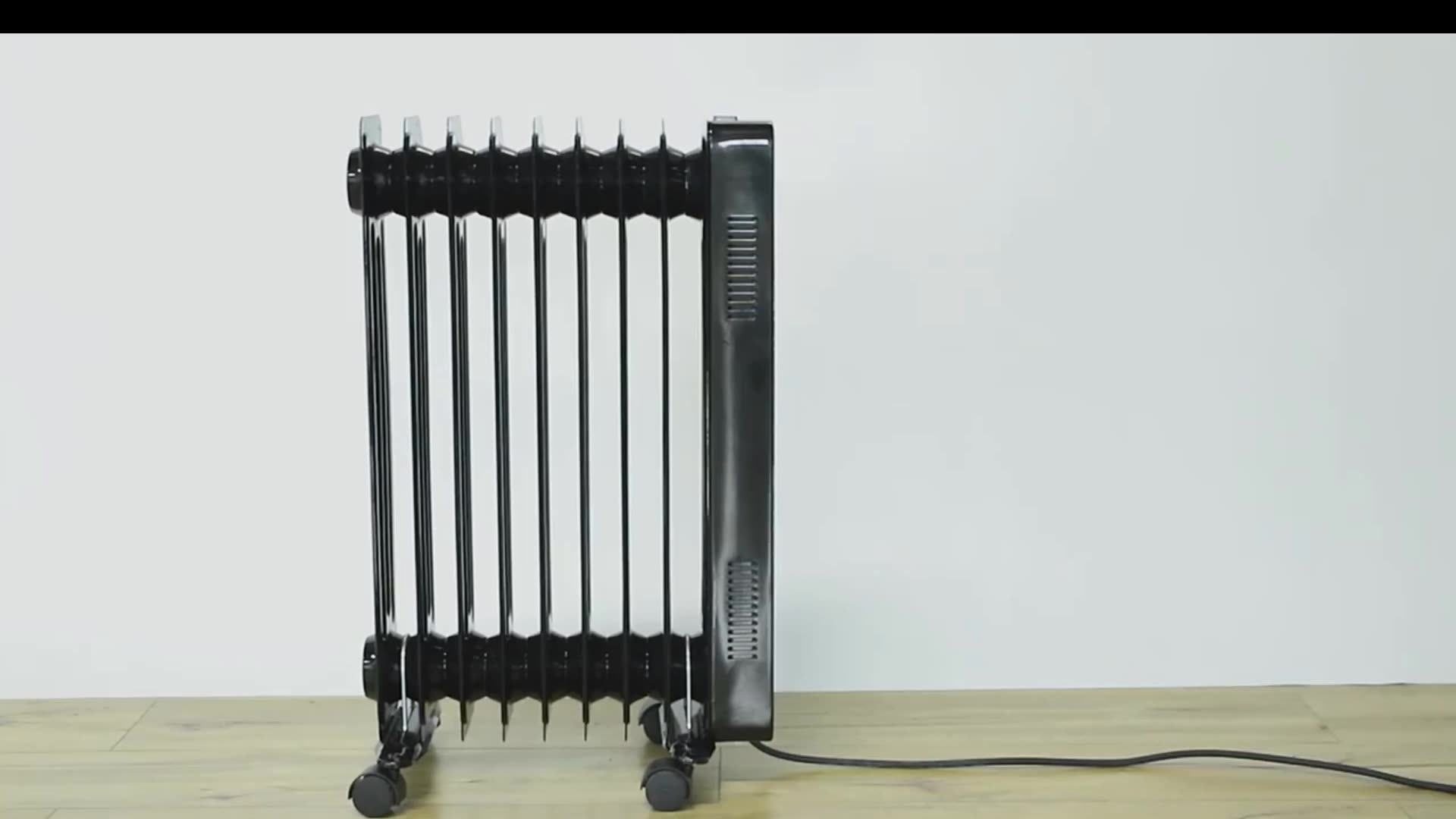 220v240v/2500w 11fins Convection Heater Oil Radiator With Wifi App