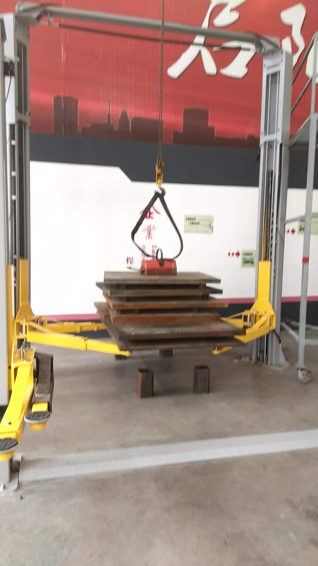 305d Ce Approved Electric Auto Unlock Release Clear Floor Two Post Car