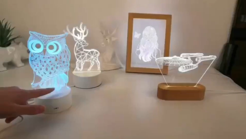 Cuadro de Madera con iluminación LED con diseño de belén y Efecto 3D para decoración navideña del alféizar de la Ventana o la Ventana. 
