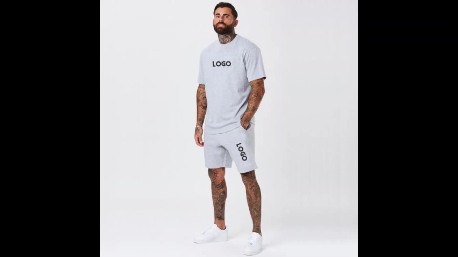 t shirt with matching shorts