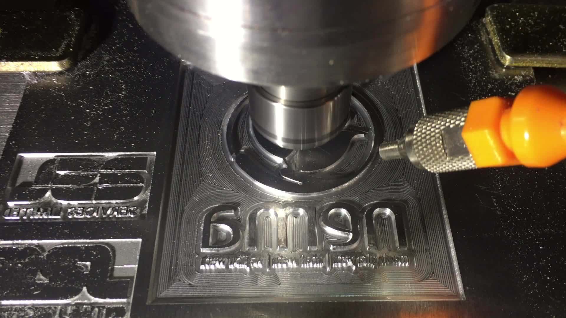 3 Axis Aluminum Embossing Dies Processing Cnc Milling Machine Buy