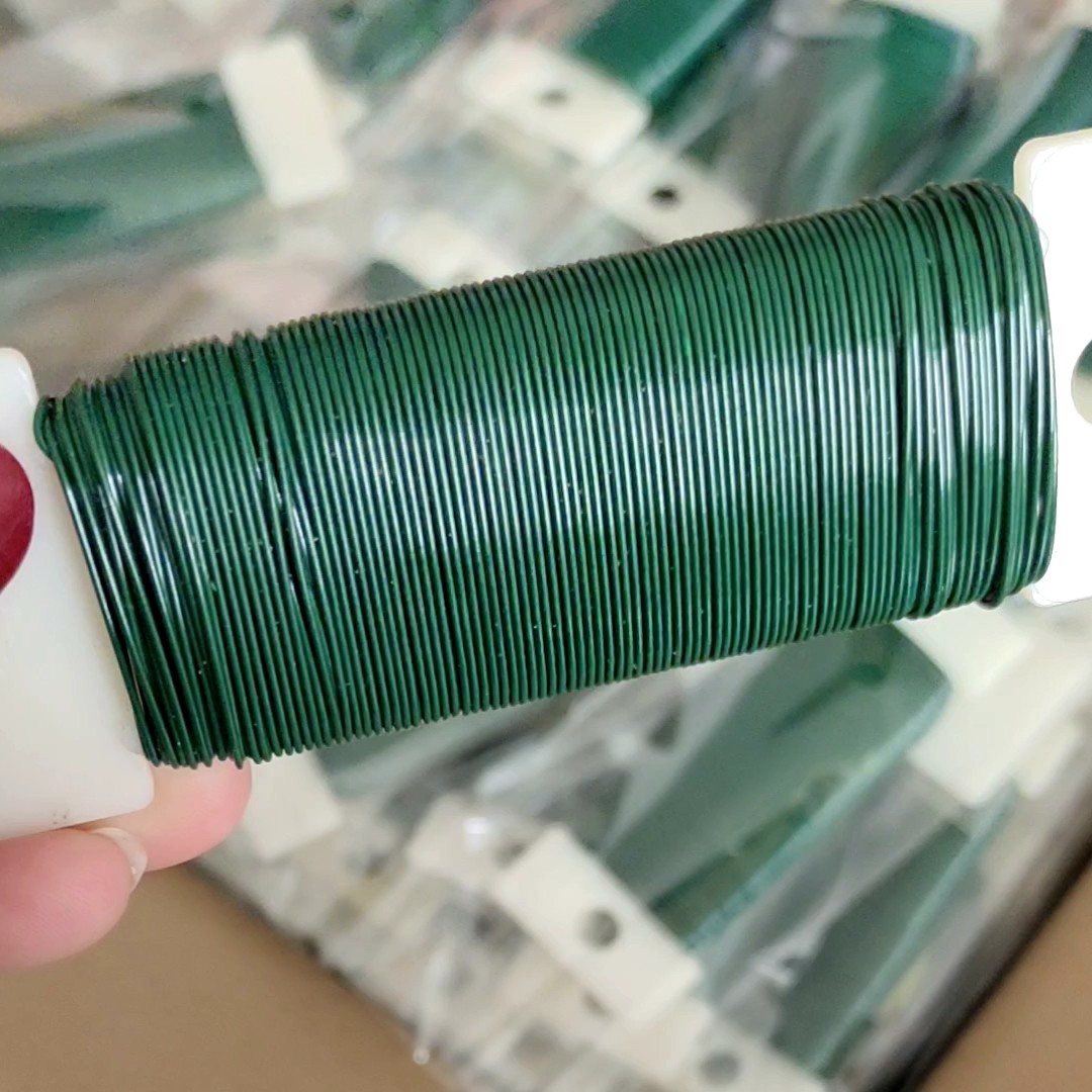 High Quality Flexible Iron Floral Wire In 22 Gauge And 165 Yards Per