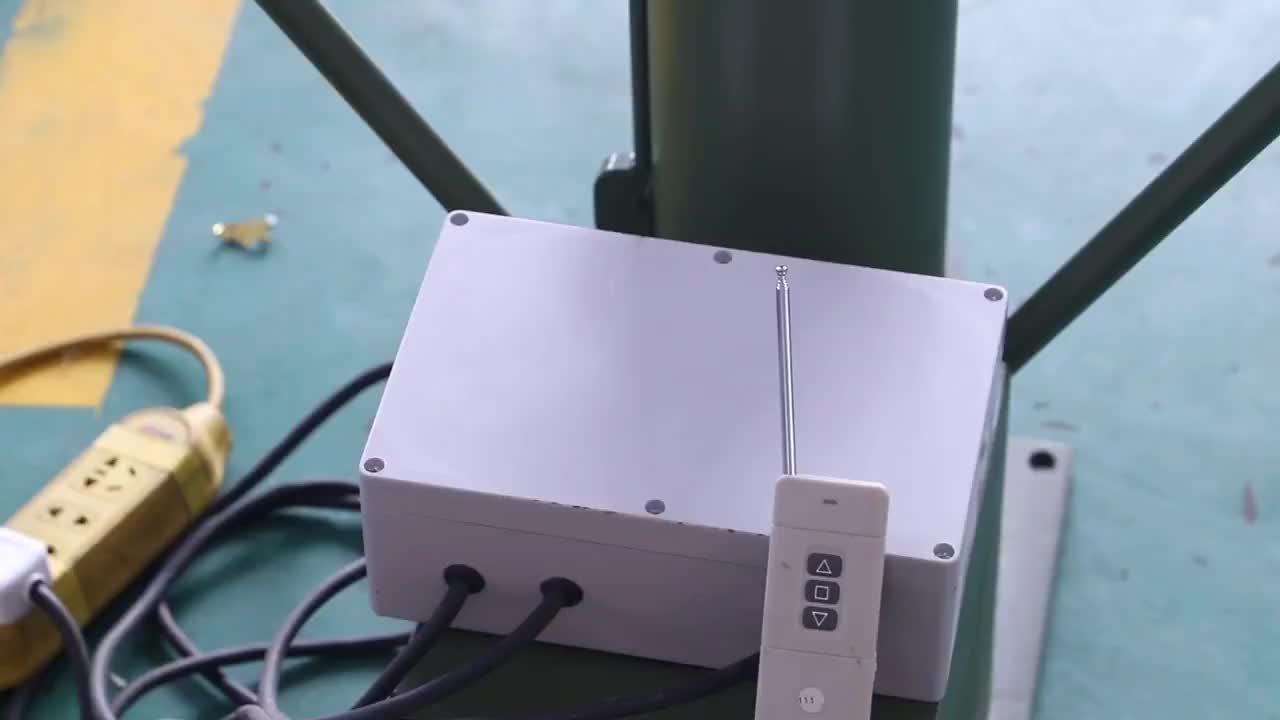 7m Stainless Steel Ham Radio Mast Portable Telescopic Antenna Broadcast