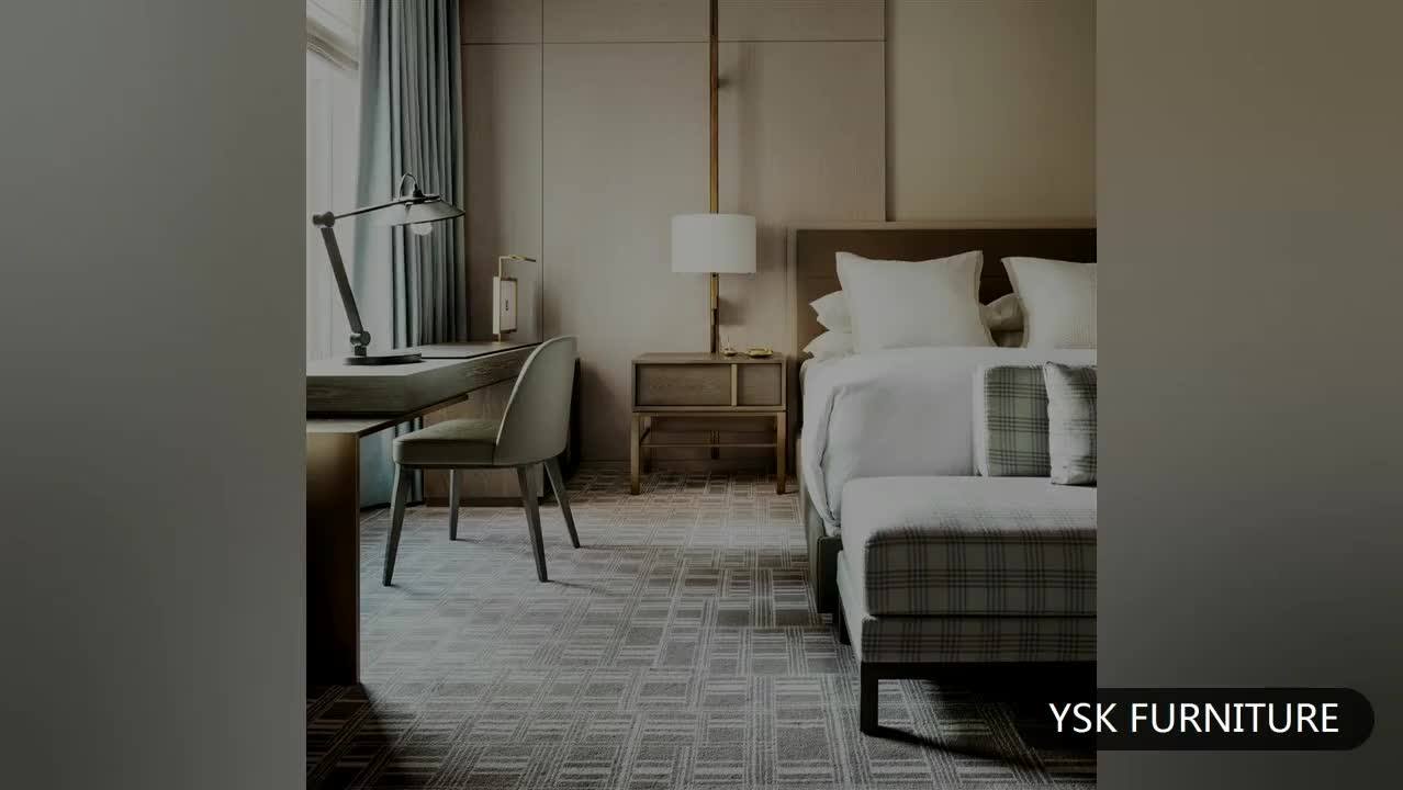 Ho892 Modern Entire Hotel Room Furniture Packages With Dining/living