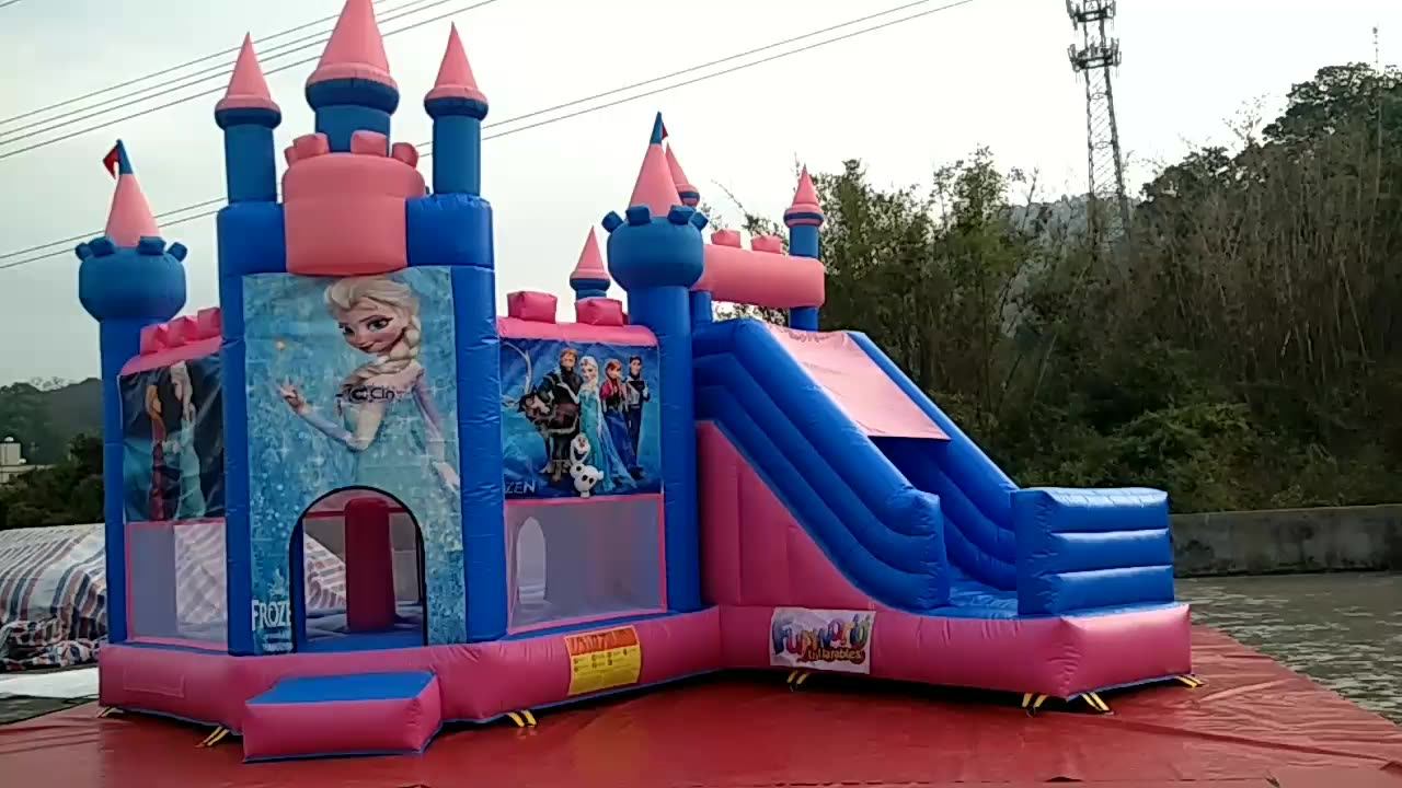 Adult Commercial Blow Up Chateaux Toboggan Gonflables Inflatable Castle