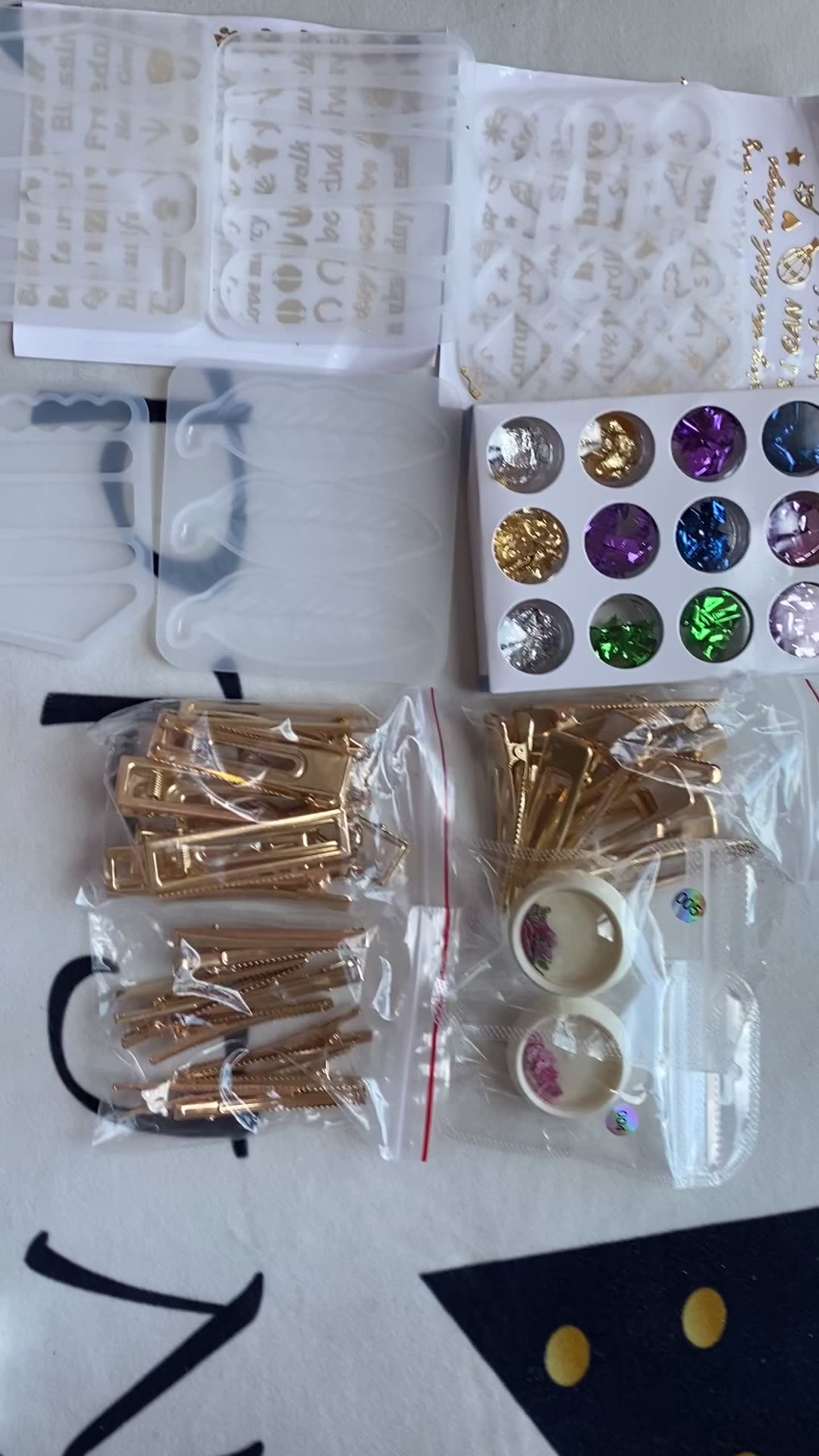 Silicone Barrette Moule Pour Diy Pince À Cheveux Cristal Résine Époxy Moule Maison Coulée