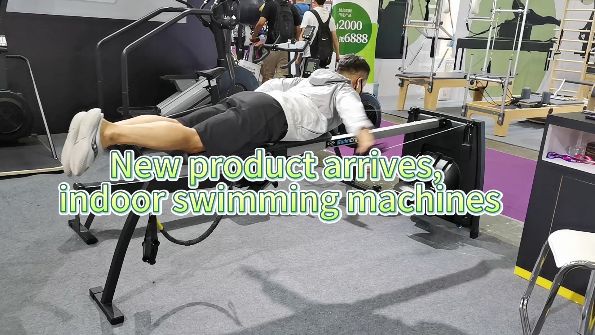 Lkfit Cardio Swim Equipment Ergometer Swimming Training Machine Swim