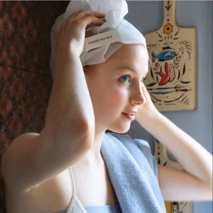 Deep Repairing And Nourishing Hair Steam Sheet Mask Buy Hair Mask
