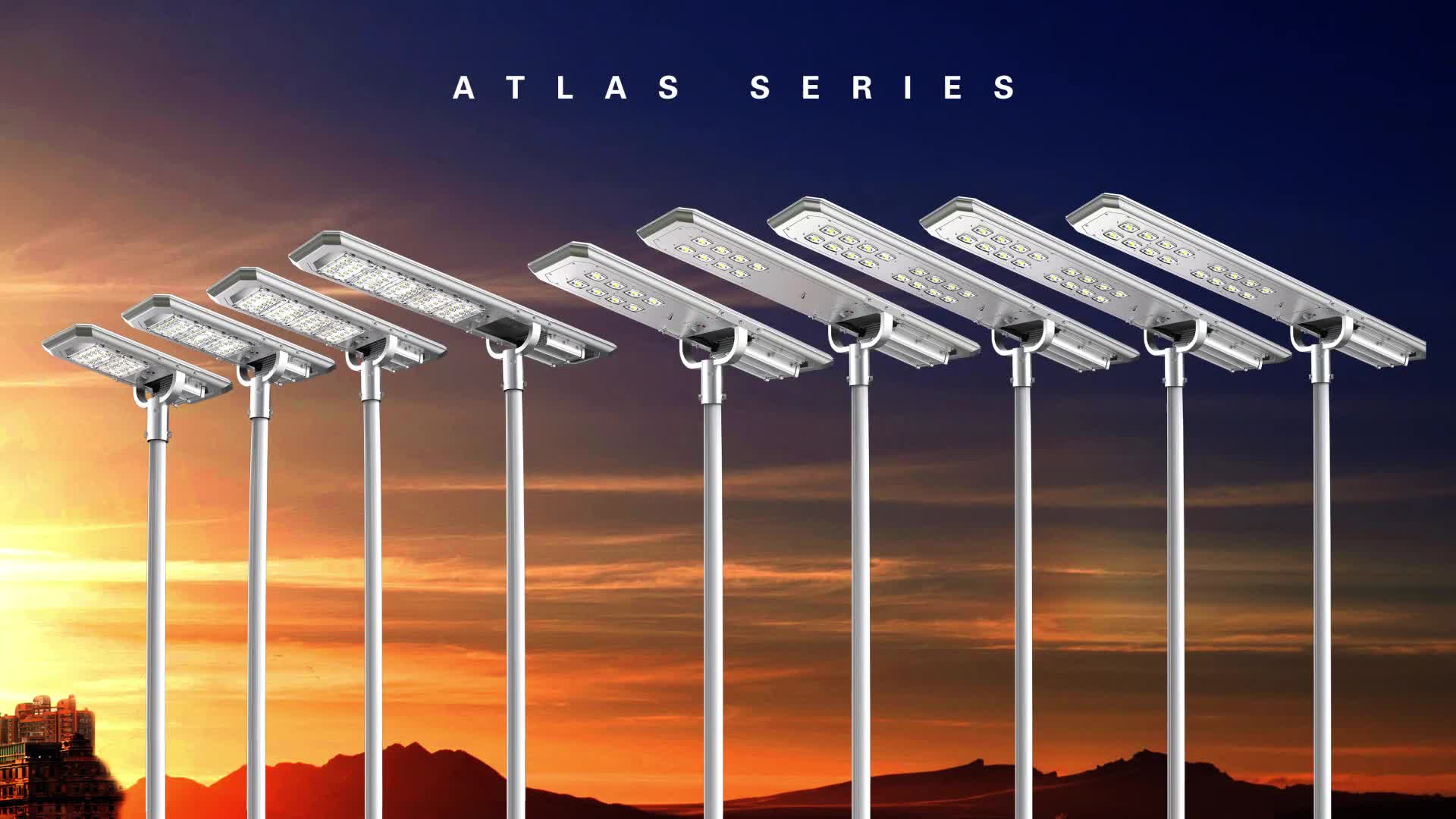 Solar Power System Street Light Parking Lot Lighting - Buy Solar Power