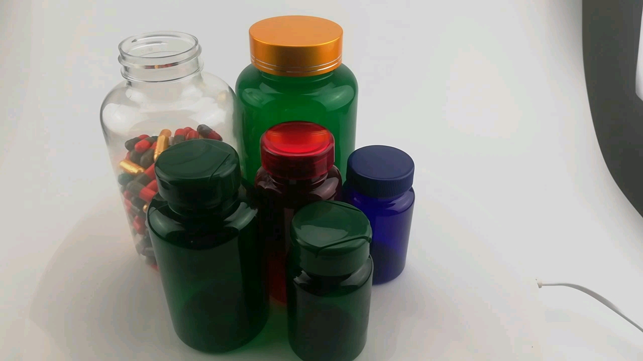 120ml 300ml 500ml Health Care Bottle Capsule Bottle Pet Pharmaceutical