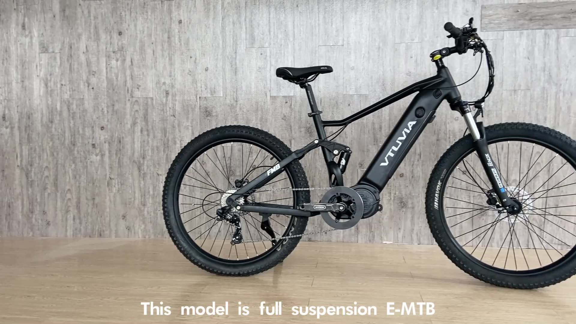 Vtuvia Design Bici Eletrica 1000 Watt E Bike 1000 W 48 V Mid Drive Full