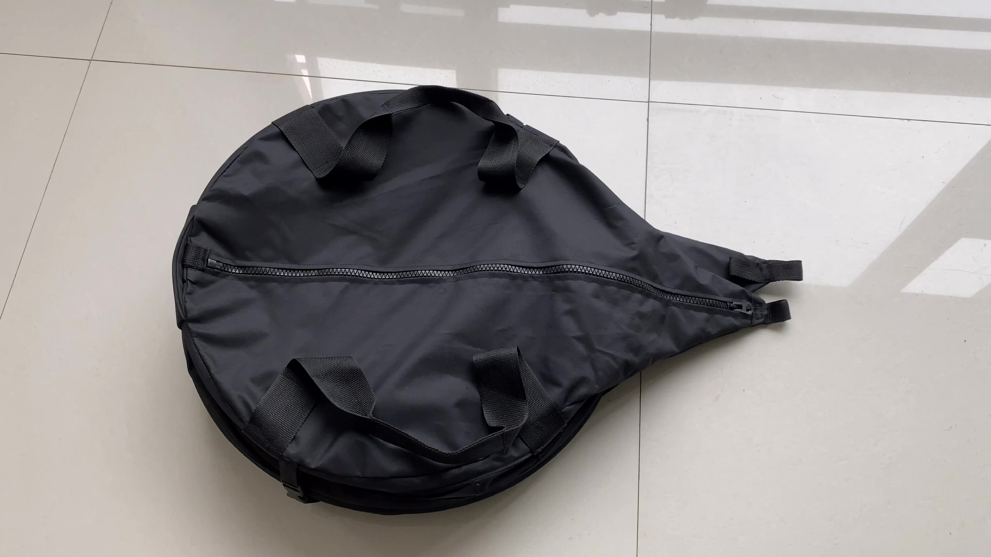 Amazon Hot Selling Trim Bag Collapsible Dry Black Trimming Bag Buy