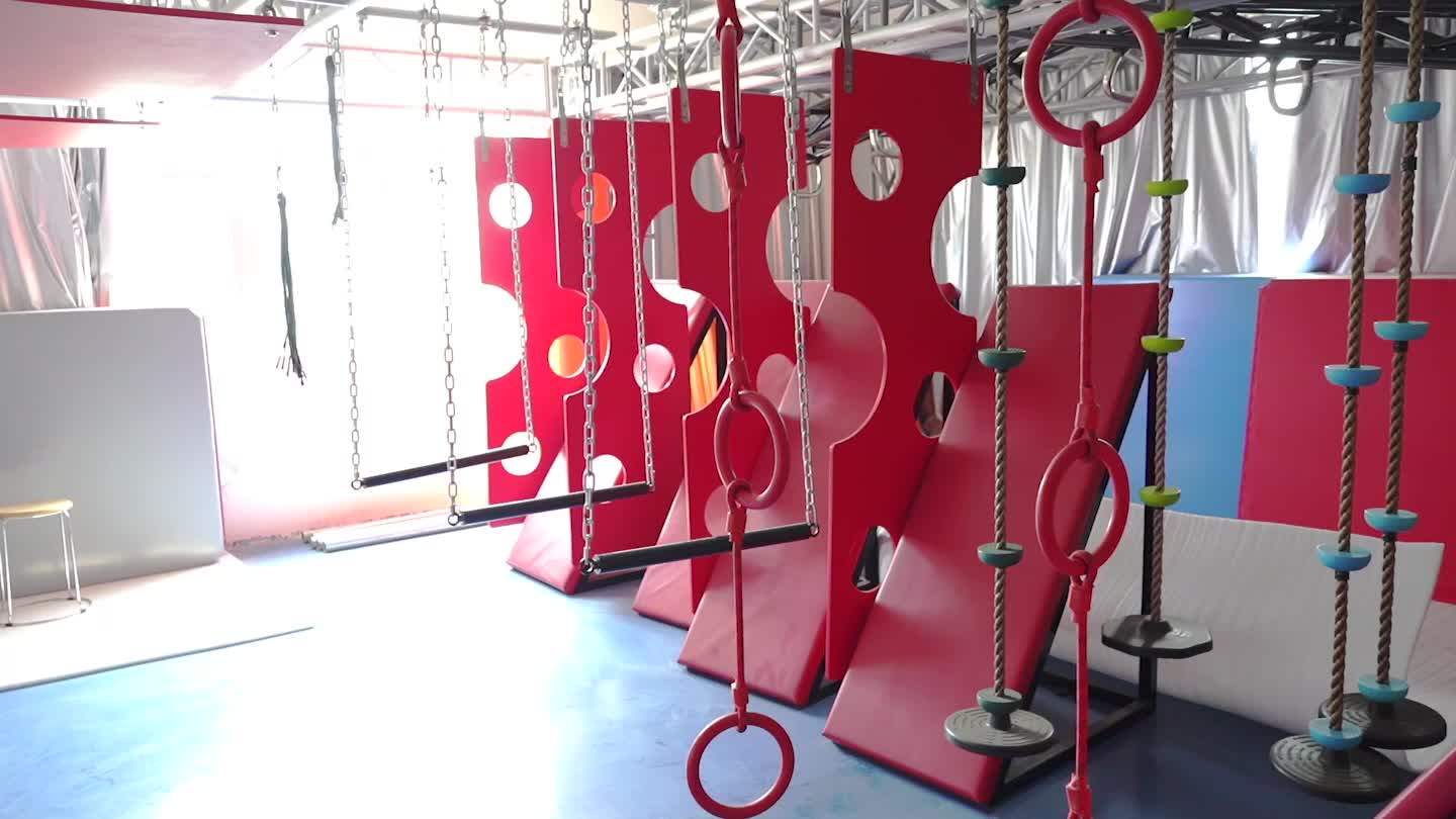 New Design American Kids Ninja Course Equipment,Kids Indoor Ninja