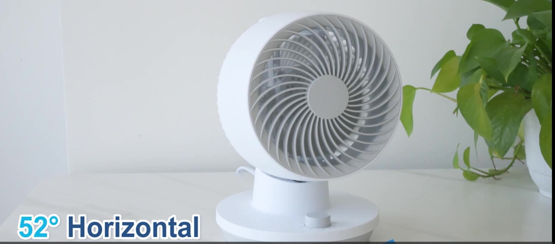Konwin Fs203 Small Air Circulator Fan 3 Speeds Powerful Airflow