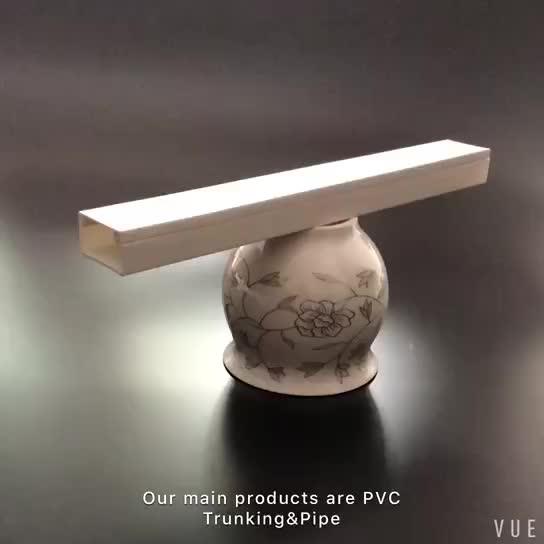 Ce Flame Retardant All Sizes Square Pvc Duct Plastic Electrical Wire