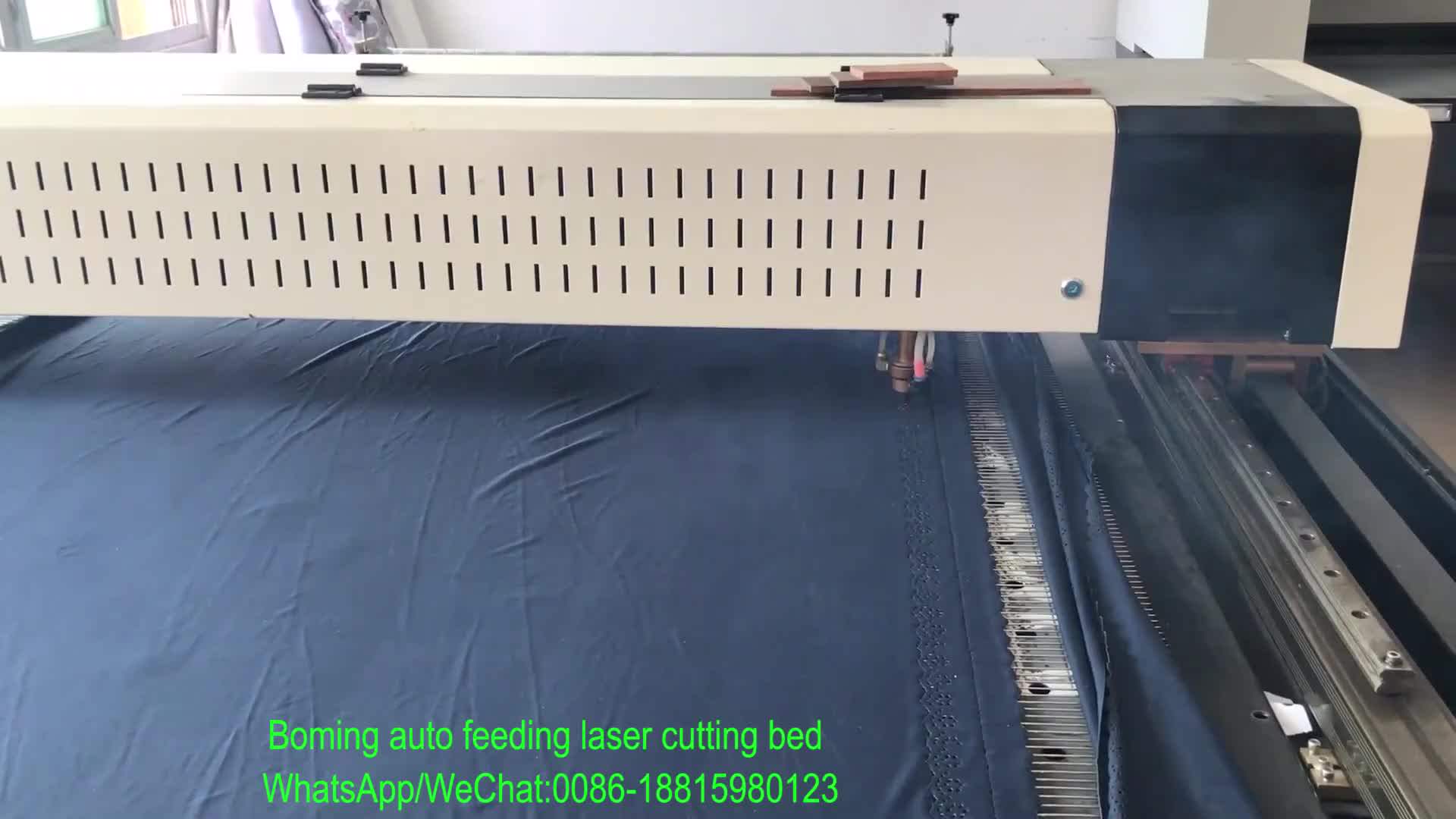 1325 1630 1650 Auto Feeding Cnc Textile Fabric Cloth Garment Eva Foam