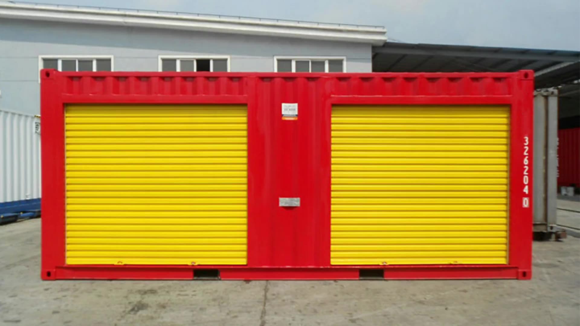 20ft Self Storage Shipping Containers With Roller Shutter Door Buy