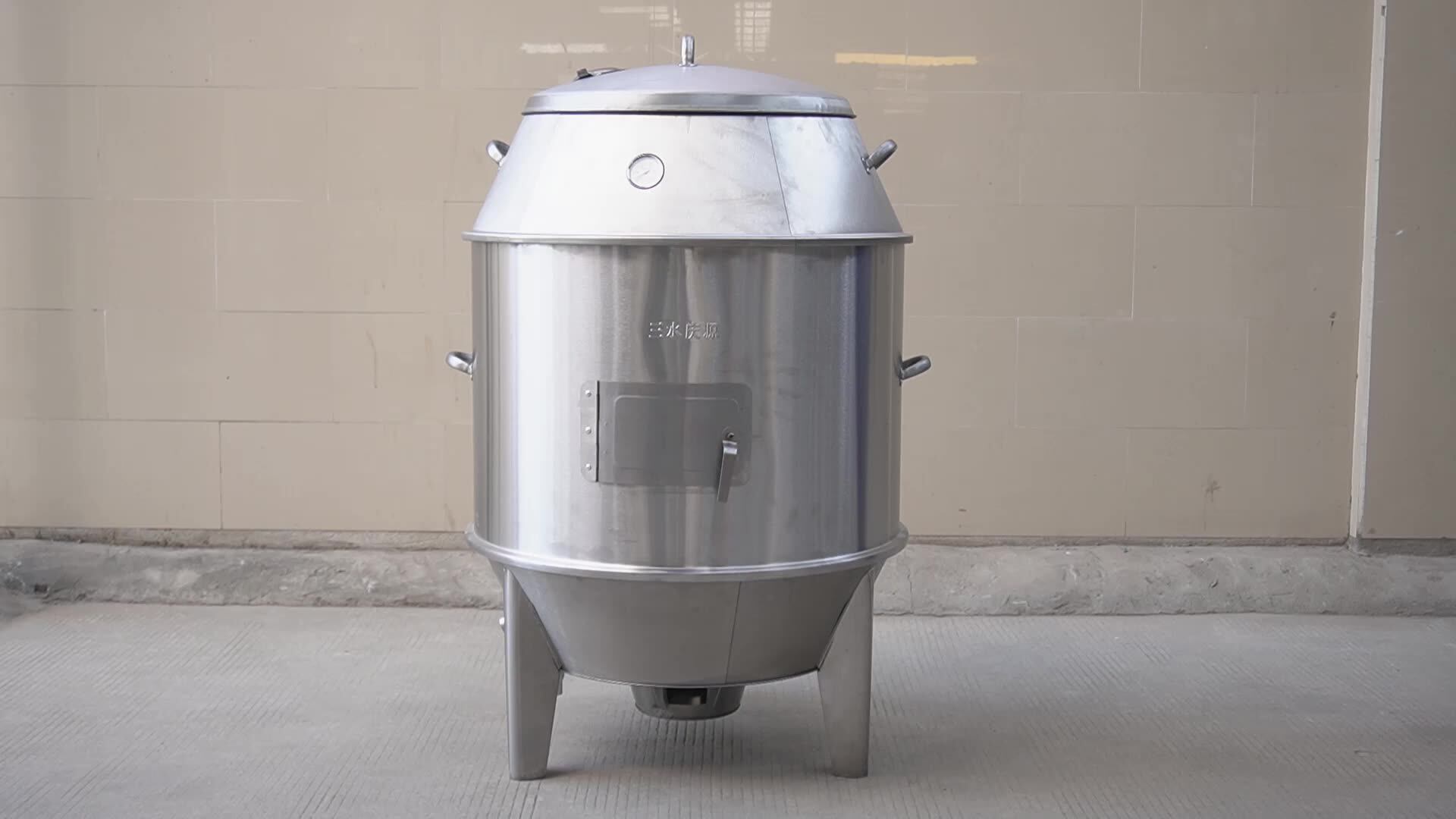 Commercial Stainless Steel Charcoal Peking Duck Oven China Made Roasting Duck Roaster Chicken